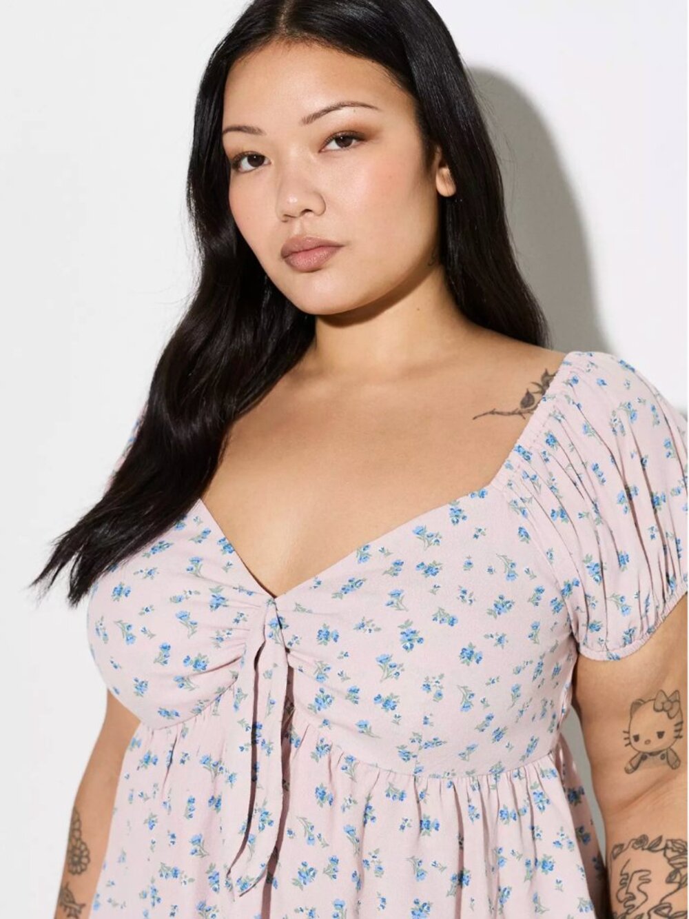LoveSick Knot Front Flyaway Top Size 5 - Picture 5 of 8
